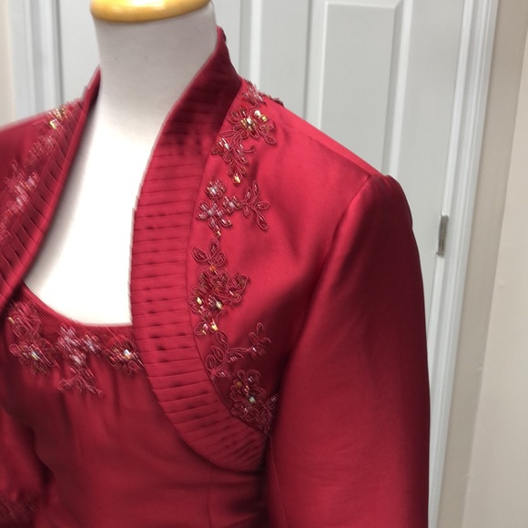 Elegant short evening dress - Picture 7 of 9